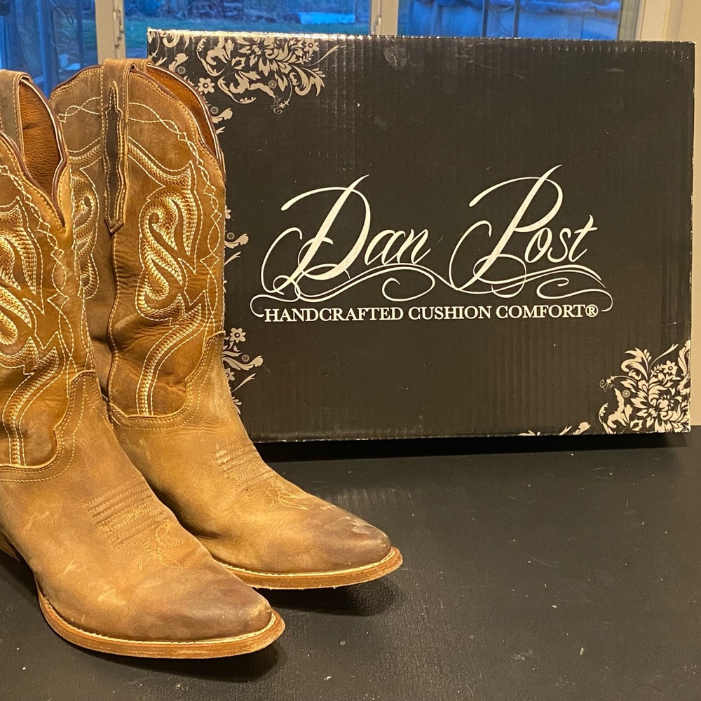 Cowboy boots! Worn just once. Very comfortable. These are nice boots!